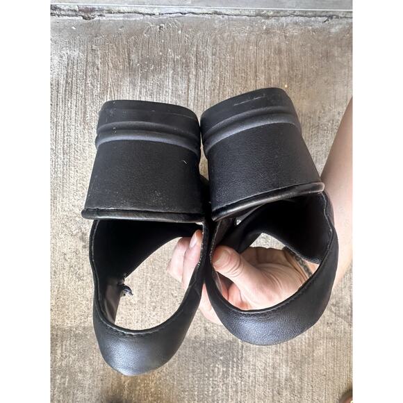 Naturalizer Tamika Wedge Black Slip on Sandal size 9.5 - Picture 7 of 8